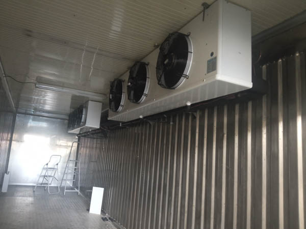 Ventiladores de refrigeración en pared